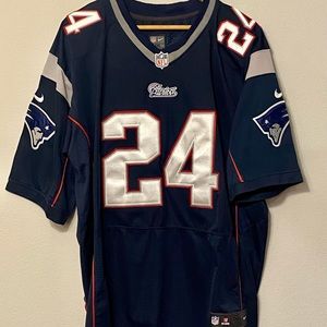 Nike On Field Authentic Darrelle Revis New England Patriots NFL Jersey Size 56